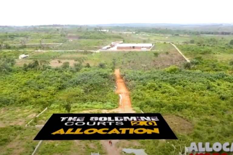 Allocation of Lands at The Goldmine courts 2